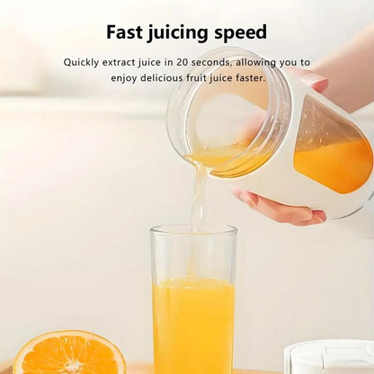 Portable Electric Blender Cup 23.67 Oz with 12 Blades LCD Display USB Rechargeable 50 Watts One-Button Control for Smoothies Juices and Teas Ideal for Home Use